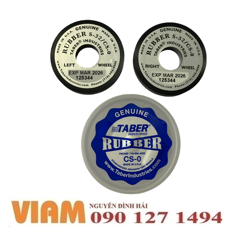 Đá Mài Taber CS-0: Bí Quyết Kiểm Tra Độ Bền Vải & Vật Liệu Chính Xác Hơn