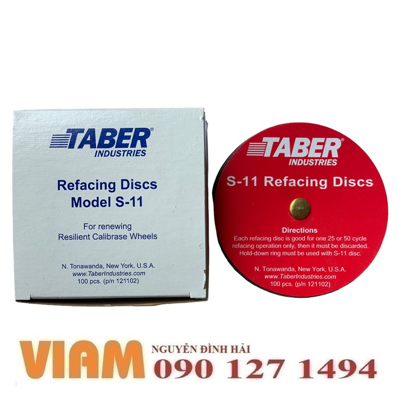 Giấy mài Taber S-33 cho chuẩn mài công nghiệp