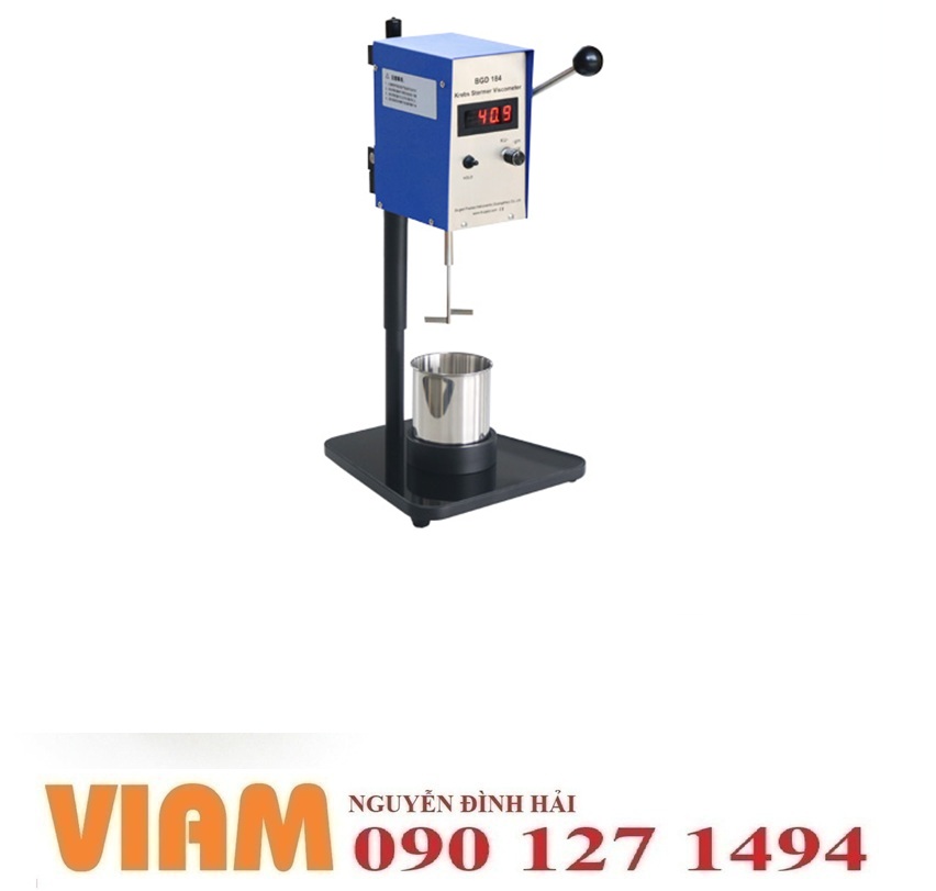 Máy đo độ nhớt sơn BGD 184: chuẩn KU ổn định cho mọi mẻ sơn
