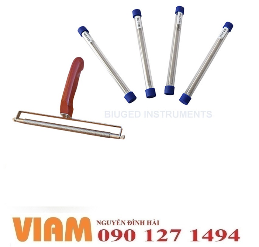 Bar coater tạo màng sơn: chuẩn dày thí nghiệm