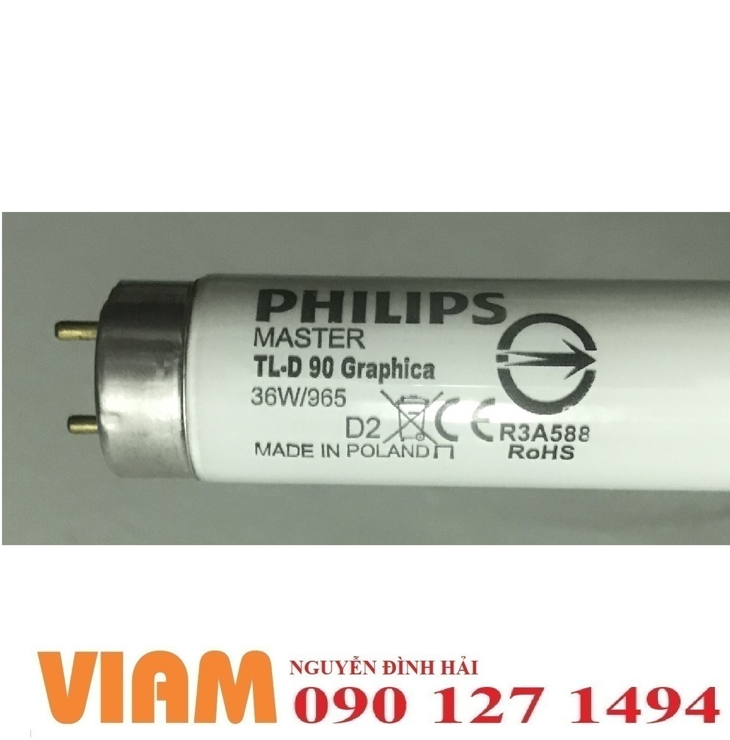 Bóng Đèn D65 So Màu TL-D 90 Graphica 36W/965: Giải Pháp Tuyệt Vời Cho Công Nghệ So Sánh Màu Sắc