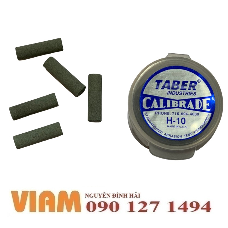 Thanh mài H-10 hãng Taber loại 5 thanh: Chuẩn hóa kiểm định mài mòn