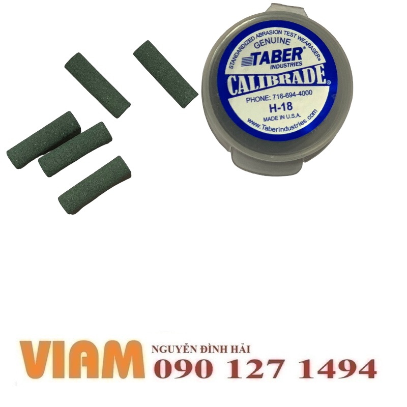 Thanh mài H-18 hãng Taber loại 5 thanh – chuẩn kiểm tra mài mòn tối ưu
