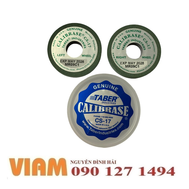 Đá mài Taber CS-17: Giải pháp kiểm tra mài mòn chuẩn xác