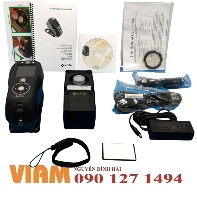 Dịch vụ sữa chữa và hiệu chuẩn cho máy so màu quang phổ cầm tay ci64 hãng Xrite – Đảm bảo đo màu chuẩn từng milimet